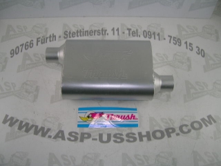 Auspufftopf - Exhaust Muffler  2,25  S/S